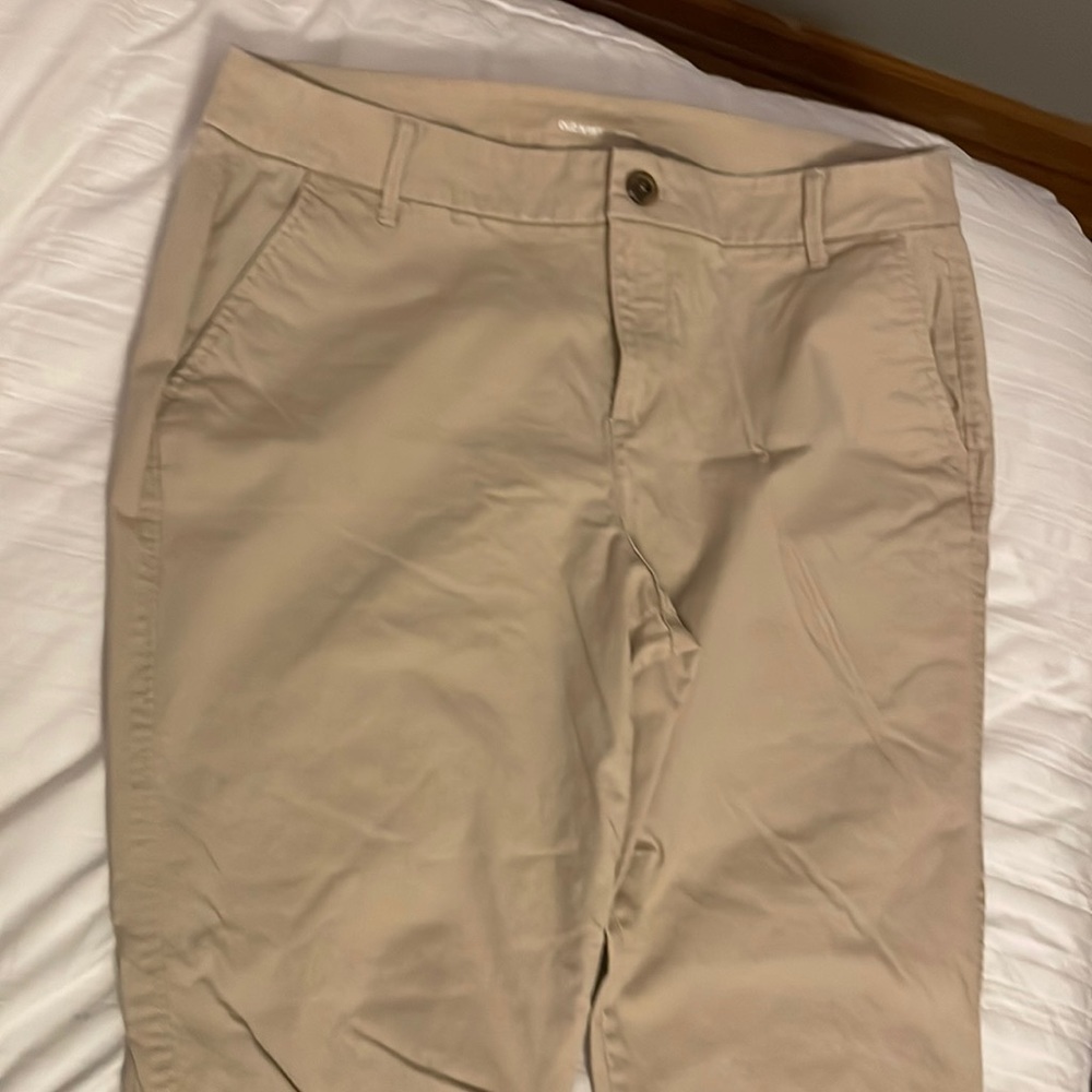 Old navy khaki jeans